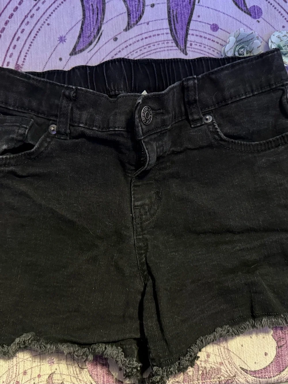 4 Pairs of Girls Denim Shorts size 10-12